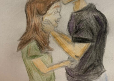 Colliding Line Fan Art - Maddox and Cera