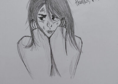 Colliding Line Fan Art - Thanks Milton by Ella Z